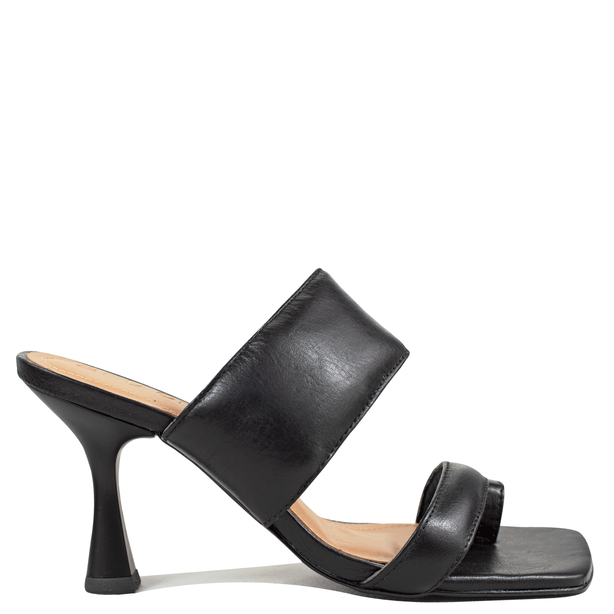 Tamanco Sarah Salto Taça Preto Bottega Veneta inspired 5-100 - ArtemPe