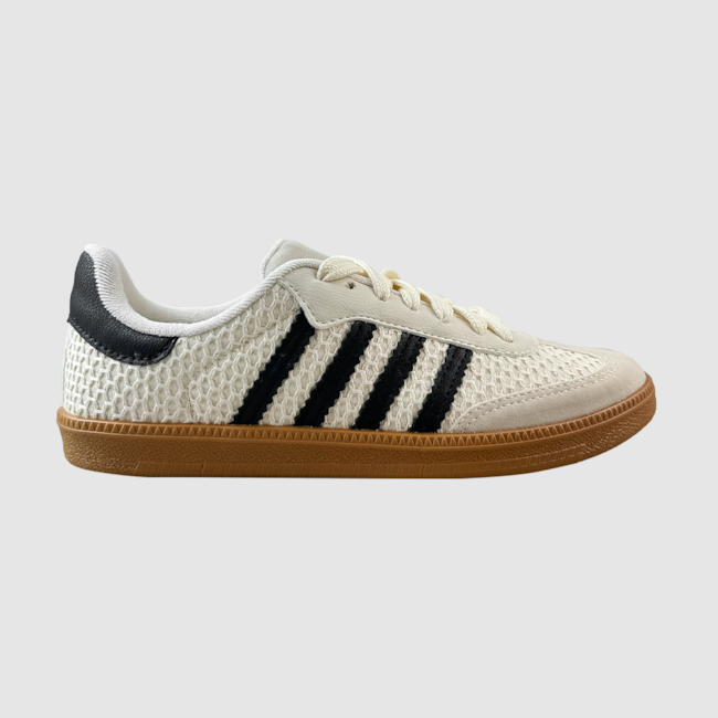 Tênis Flora Off White/Preto 734